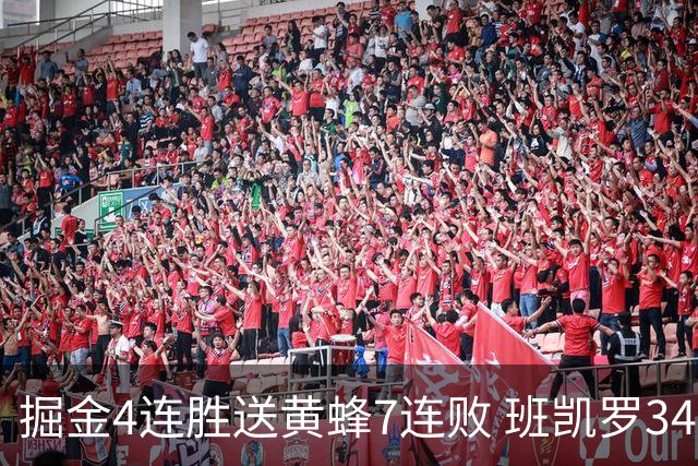 掘金4连胜送黄蜂7连败 班凯罗34分魔术止4连败